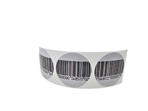 Klebe - Etikett RF 40mm rund - 8.2 MHz barcode für Warensicherung - EastekOnlineshop