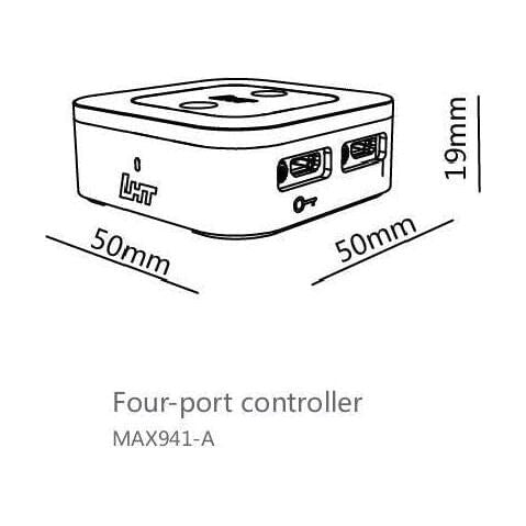 FOX Zentrale 4-Port 941W Diebstahlsicherung V3 - EastekOnlineshop