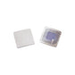 Klebe-Etikett RF 4x4 cm - 8.2Mhz weiß für Warensicherung - EastekOnlineshop