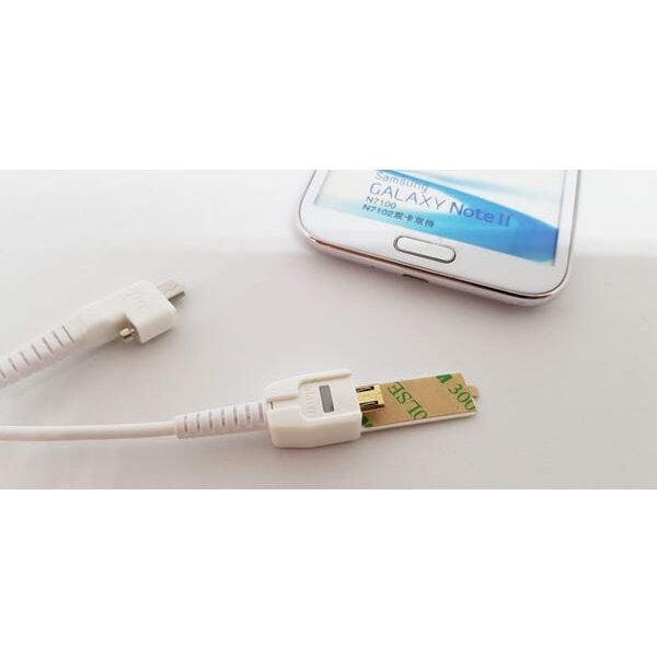 Max Sicherungs- und Ladekabel Micro USB (gerade) 610W -spiral- - EastekOnlineshop