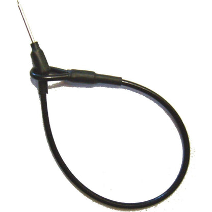 Stahlschlaufe Loop / Nadel in schwarz - EastekOnlineshop