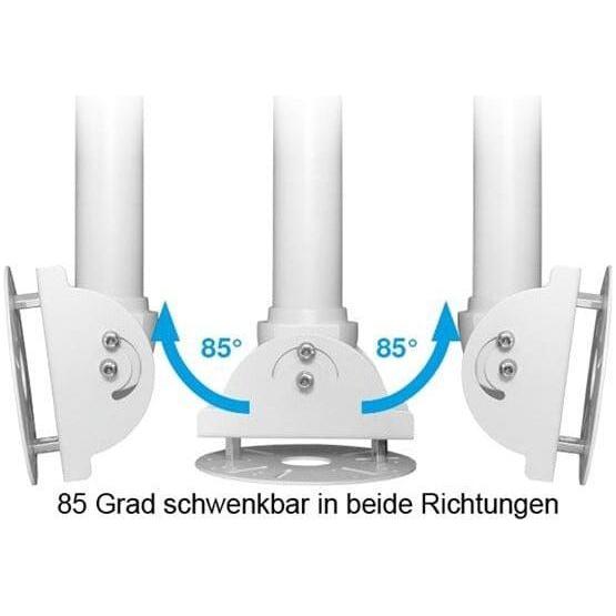 Teleskop-Deckenhalter Weiß / Lang Xovis - EastekOnlineshop